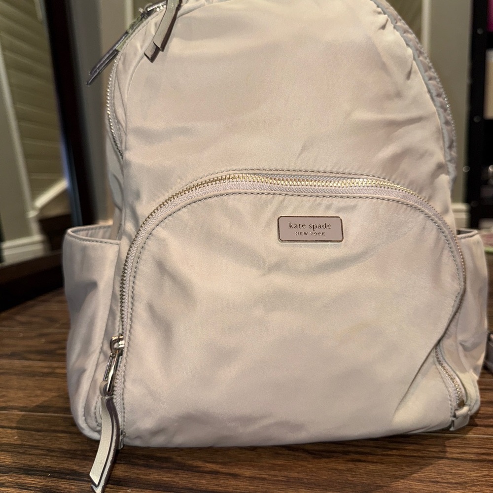 Kate Spade White Backpack